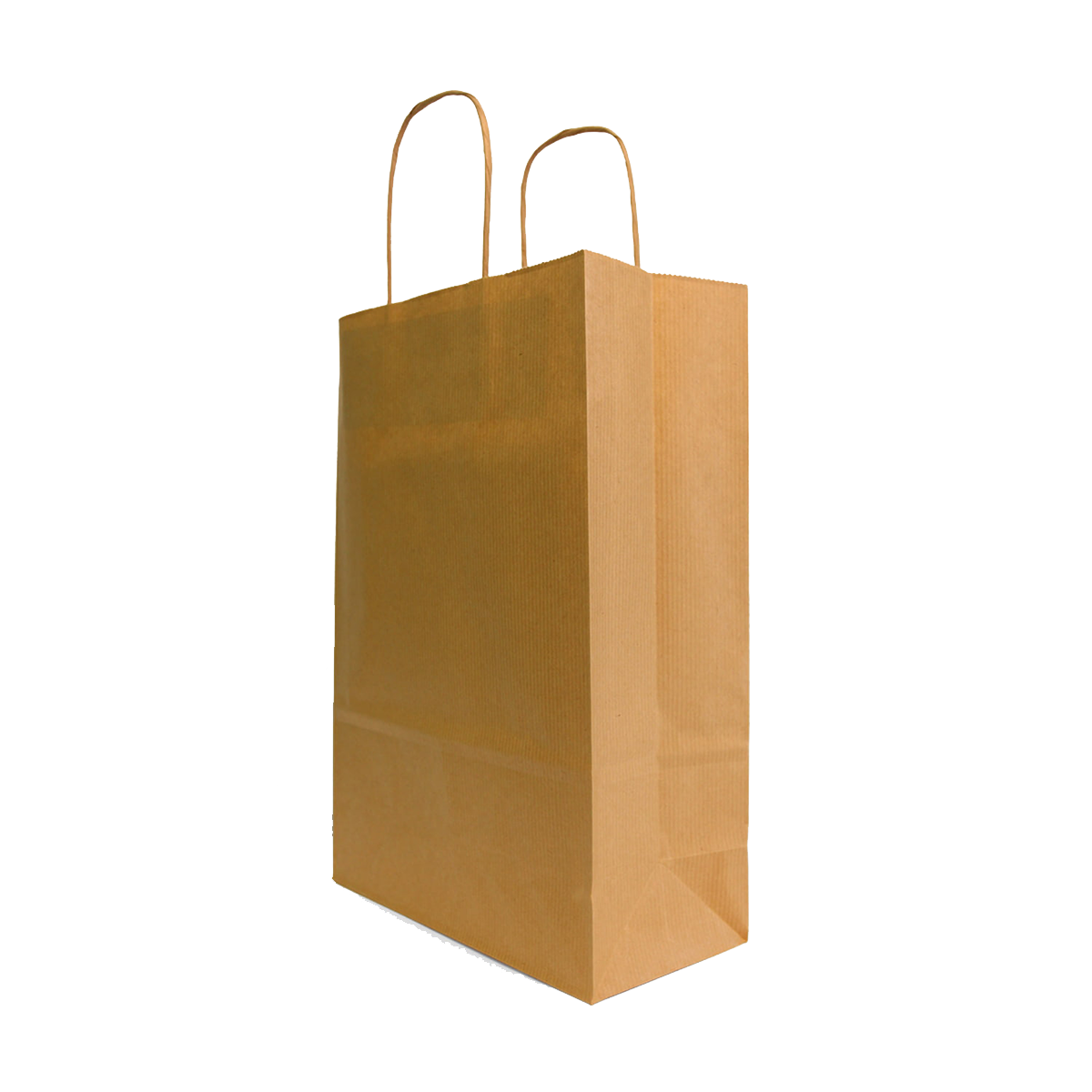 Papirnate vrećice s pletenom ručkom 220x100x310mm natron
